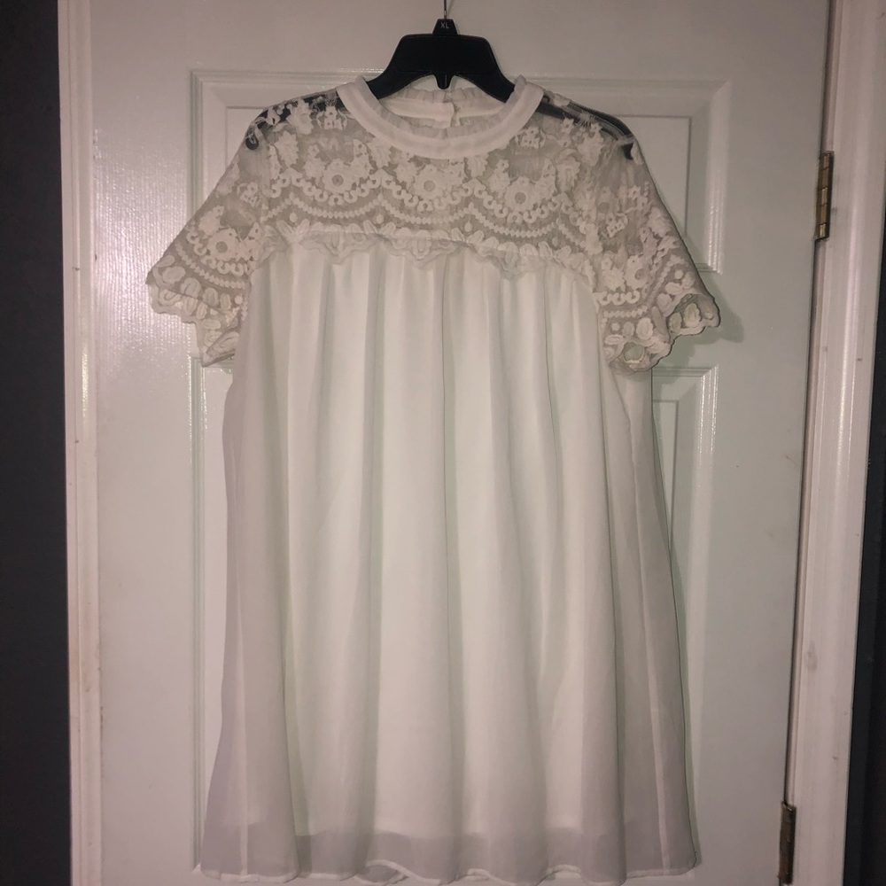 White Lace Dress